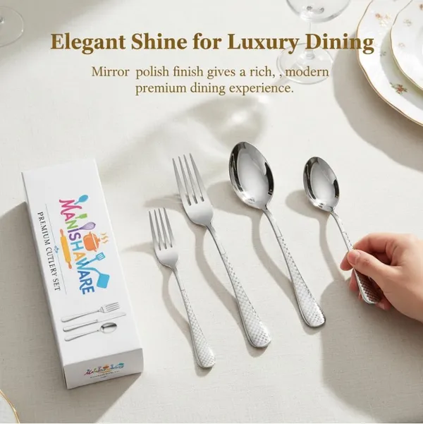 Silver_Stainless_Steel_Basic_Cutlery_Set_Heritage_Check_Collection_Cutlery_Set_For_Home_And_Kitchen