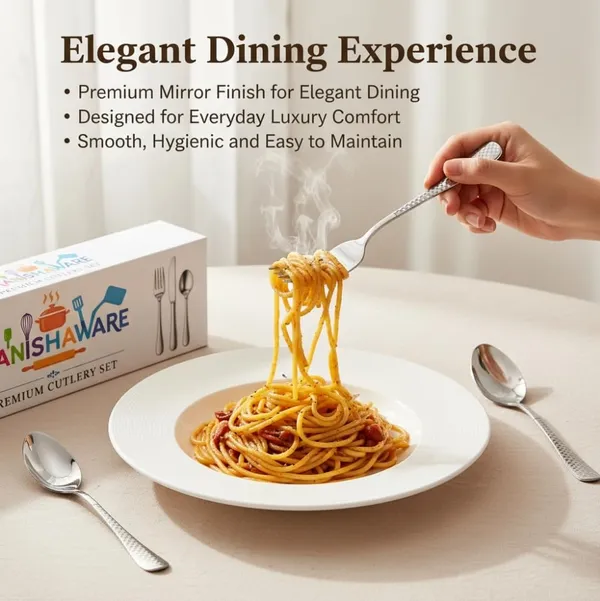 Silver_Stainless_Steel_Basic_Cutlery_Set_Heritage_Check_Collection_Cutlery_Set_For_Home_And_Kitchen