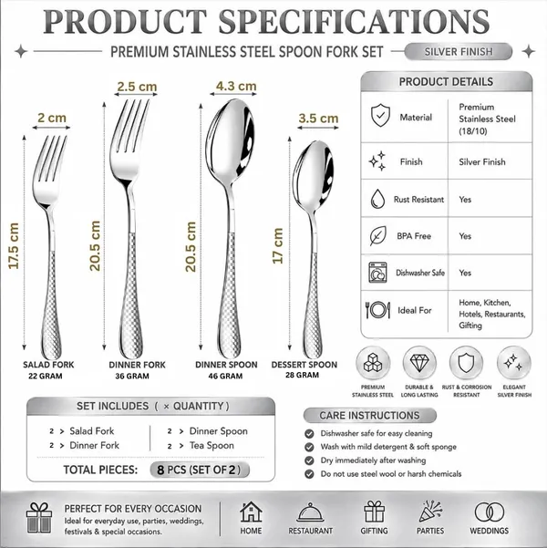 Silver_Stainless_Steel_Basic_Cutlery_Set_Heritage_Check_Collection_Cutlery_Set_For_Home_And_Kitchen