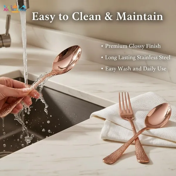 Rose_Gold_Stainless_Steel_Basic_Cutlery_Set_Artisan_Hammered_Collection_Cutlery_Set_For_Home_And_Kitchen