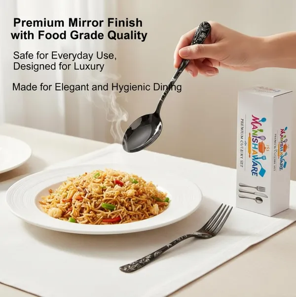 Black_Stainless_Steel_Basic_Cutlery_Set_Bloom_Collection_Cutlery_Set_For_Home_And_Kitchen