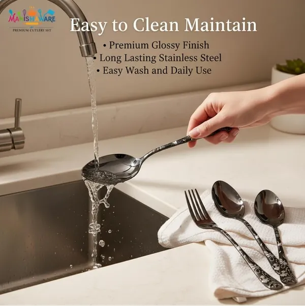 Black_Stainless_Steel_Basic_Cutlery_Set_Bloom_Collection_Cutlery_Set_For_Home_And_Kitchen