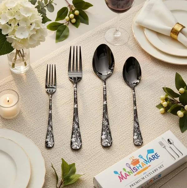 Black_Stainless_Steel_Basic_Cutlery_Set_Bloom_Collection_Cutlery_Set_For_Home_And_Kitchen