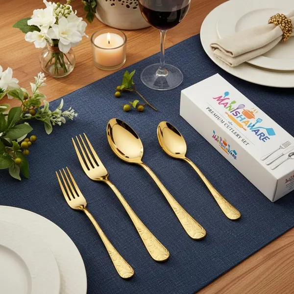 Gold_Stainless_Steel_Basic_Cutlery_Set_Bloom_Collection_Cutlery_Set_For_Home_And_Kitchen