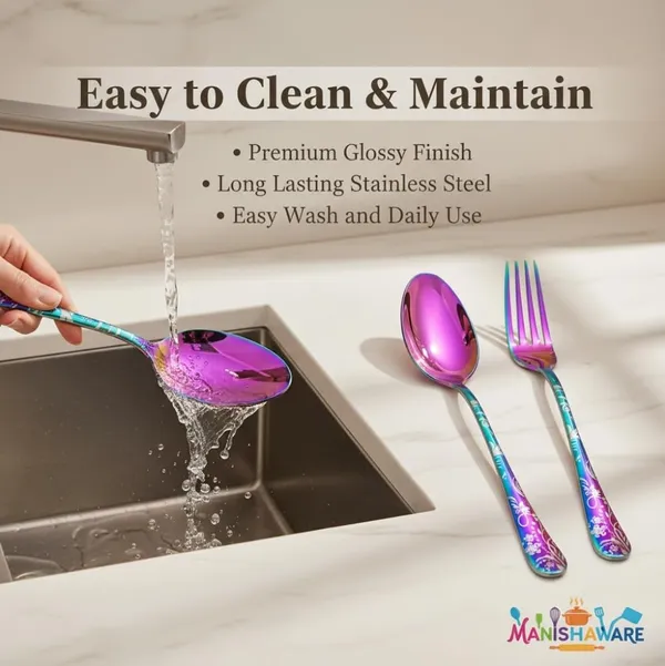 Rainbow_Stainless_Steel_Basic_Cutlery_Set_Bloom_Collection_Cutlery_Set_For_Home_And_Kitchen