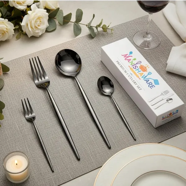 Black_Stainless_Steel_Basic_Cutlery_Set_Slim_Elite_Collection_Cutlery_Set_For_Home_And_Kitchen