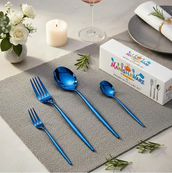 Blue_Stainless_Steel_Basic_Cutlery_Set_Slim_Elite_Collection_Cutlery_Set_For_Home_And_Kitchen