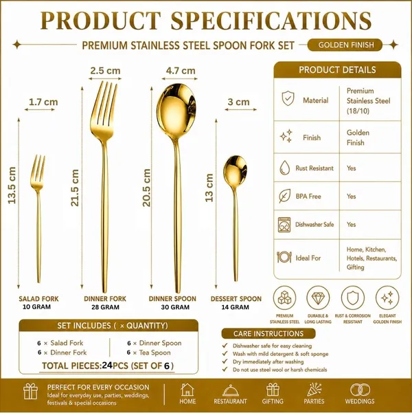 Gold_Stainless_Steel_Basic_Cutlery_Set_Slim_Elite_Collection_Cutlery_Set_For_Home_And_Kitchen