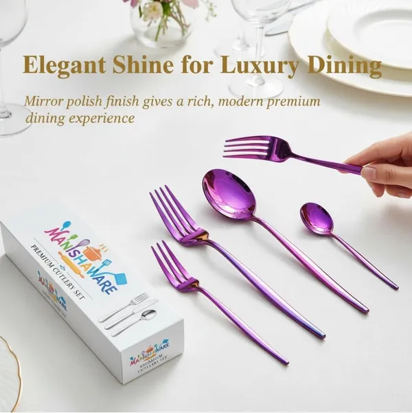 Pink_Stainless_Steel_Basic_Cutlery_Set_Slim_Elite_Collection_Cutlery_Set_For_Home_And_Kitchen