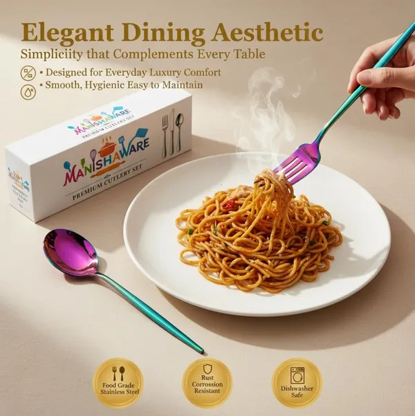 Rainbow_Stainless_Steel_Basic_Cutlery_Set_Slim_Elite_Collection_Cutlery_Set_For_Home_And_Kitchen