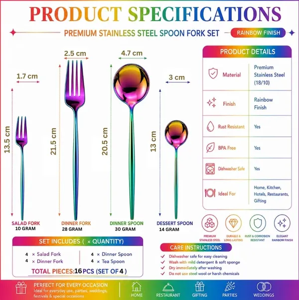 Rainbow_Stainless_Steel_Basic_Cutlery_Set_Slim_Elite_Collection_Cutlery_Set_For_Home_And_Kitchen