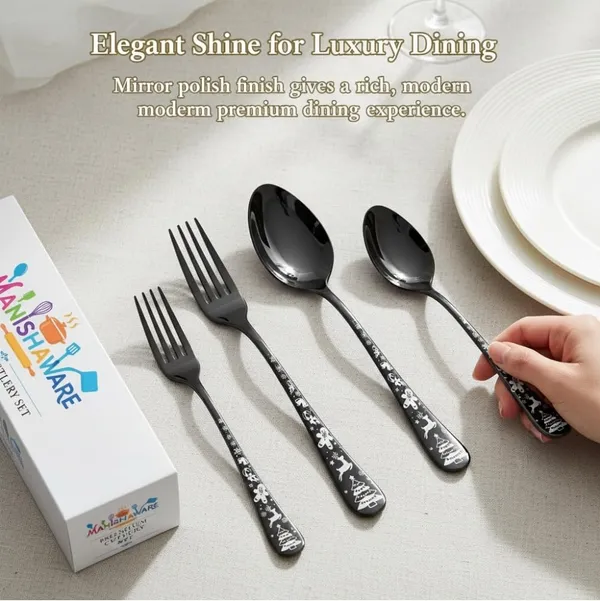 Black_Stainless_Steel_Basic_Cutlery_Set_Celebration_Collection_Cutlery_Set_For_Home_And_Kitchen
