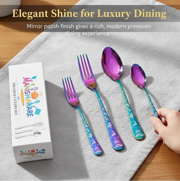 Rainbow_Stainless_Steel_Basic_Cutlery_Set_Celebration_Collection_Cutlery_Set_For_Home_And_Kitchen