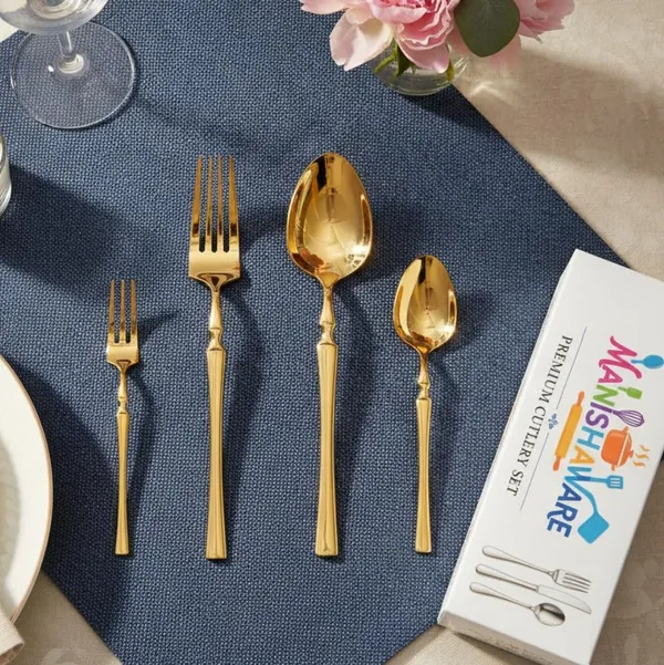 Gold_Stainless_Steel_Basic_Cutlery_Set_Elegance_Collection_Cutlery_Set_For_Home_And_Kitchen