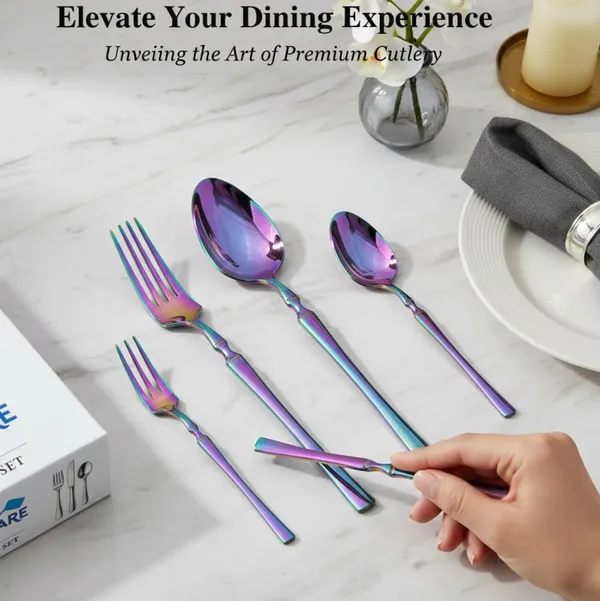 Rainbow_Stainless_Steel_Basic_Cutlery_Set_Elegance_Collection_Cutlery_Set_For_Home_And_Kitchen