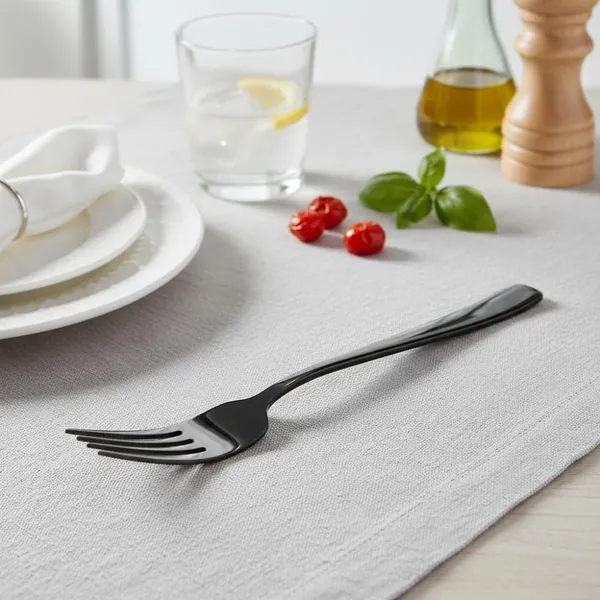 Black_Stainless_Steel_Fork_Set_Mirror_Luxe_Collection_Fork_For_Home_And_Kitchen