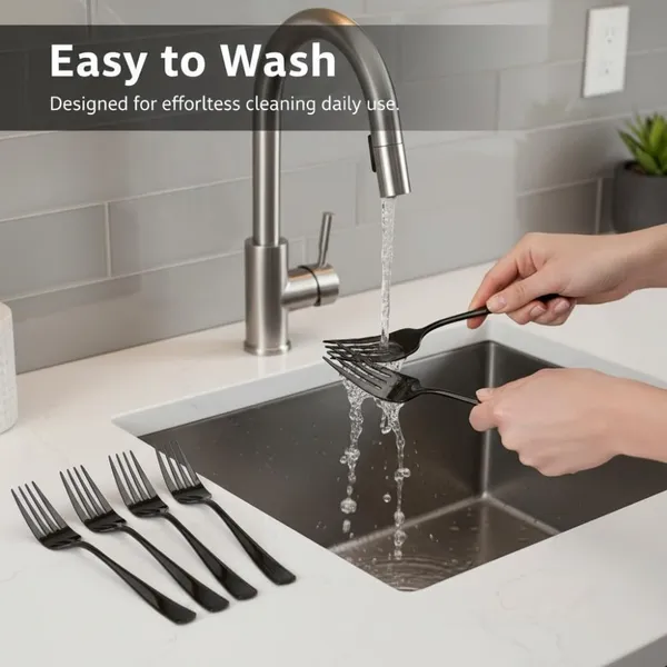 Black_Stainless_Steel_Fork_Set_Mirror_Luxe_Collection_Fork_For_Home_And_Kitchen
