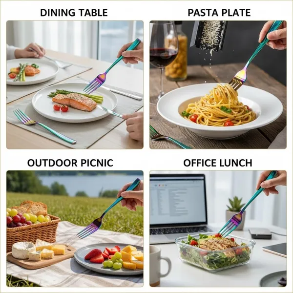 Rainbow_Stainless_Steel_Fork_Set_Mirror_Luxe_Collection_Fork_For_Home_And_Kitchen