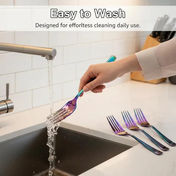 Rainbow_Stainless_Steel_Fork_Set_Mirror_Luxe_Collection_Fork_For_Home_And_Kitchen