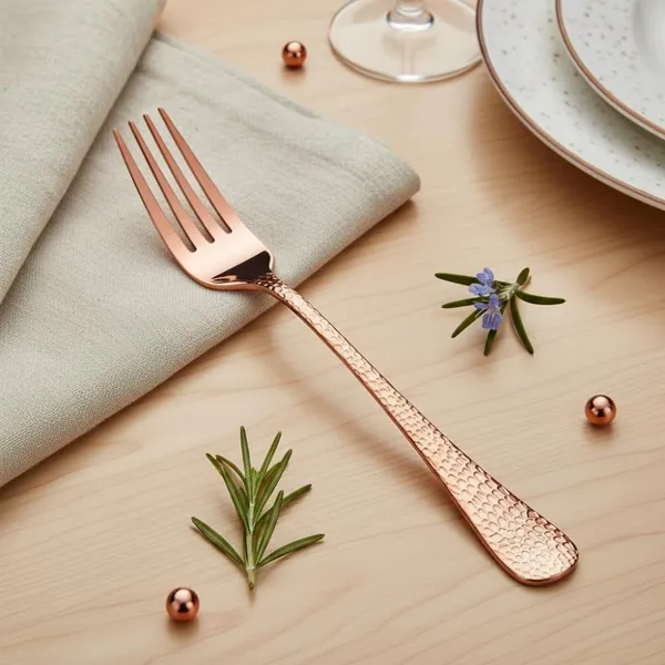 Rose_Gold_Stainless_Steel_Fork_Set_Artisan_Hammered_Collection_Fork_For_Home_And_Kitchen
