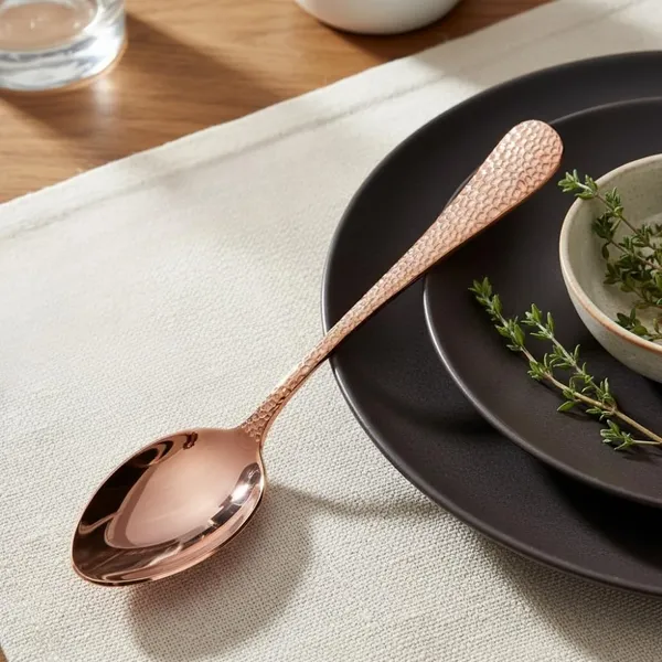 Rose_Gold_Stainless_Steel_Spoon_Set_Artisan_Hammered_Collection_Spoon_For_Home_And_Kitchen