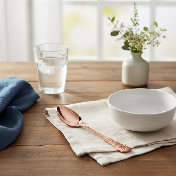 Rose_Gold_Stainless_Steel_Spoon_Set_Artisan_Hammered_Collection_Spoon_For_Home_And_Kitchen