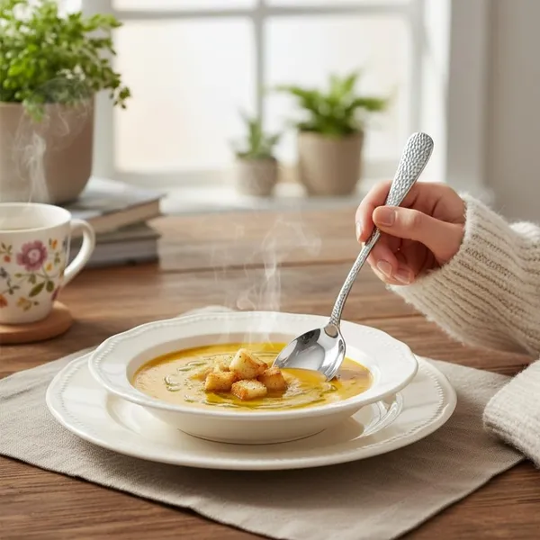 Silver_Stainless_Steel_Spoon_Set_Artisan_Hammered_Collection_Spoon_For_Home_And_Kitchen