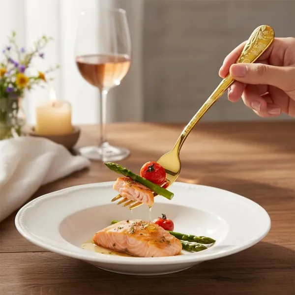 Gold_Stainless_Steel_Fork_Set_Bloom_Collection_Fork_For_Home_And_Kitchen