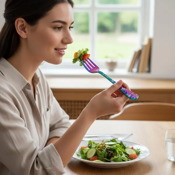 Rainbow_Stainless_Steel_Fork_Set_Bloom_Collection_Fork_For_Home_And_Kitchen