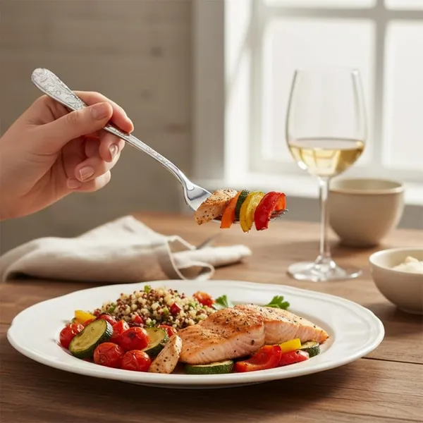 Silver_Stainless_Steel_Fork_Set_Bloom_Collection_Fork_For_Home_And_Kitchen
