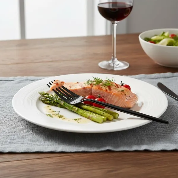 Black_Stainless_Steel_Fork_Set_Slim_Elite_Collection_Fork_For_Home_And_Kitchen