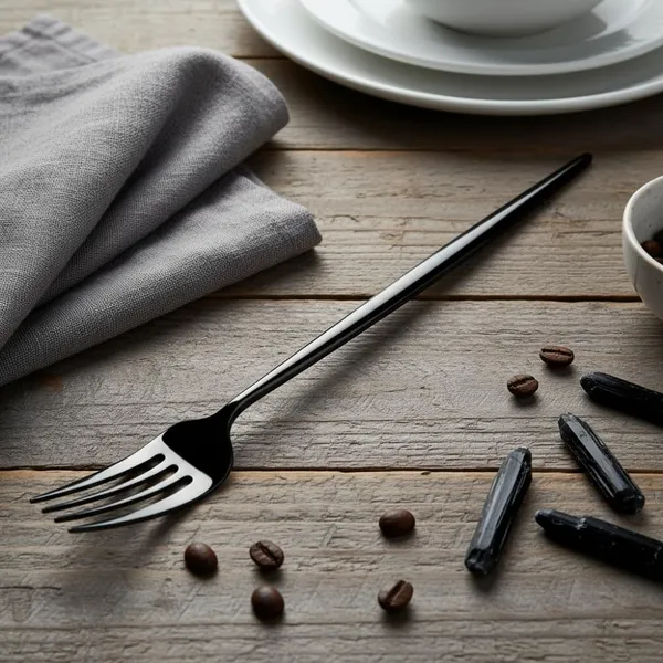 Black_Stainless_Steel_Fork_Set_Slim_Elite_Collection_Fork_For_Home_And_Kitchen