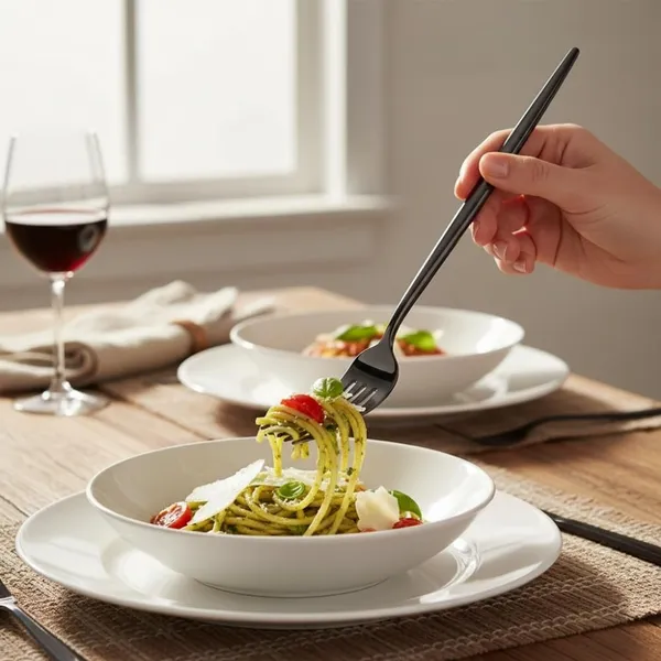 Black_Stainless_Steel_Fork_Set_Slim_Elite_Collection_Fork_For_Home_And_Kitchen