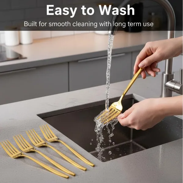 Gold_Stainless_Steel_Fork_Set_Slim_Elite_Collection_Fork_For_Home_And_Kitchen
