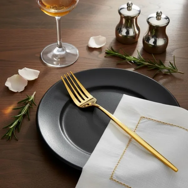Gold_Stainless_Steel_Fork_Set_Slim_Elite_Collection_Fork_For_Home_And_Kitchen