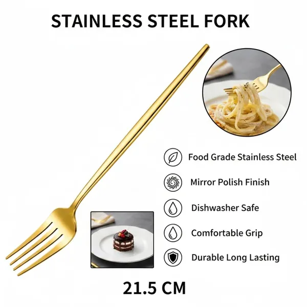 Gold_Stainless_Steel_Fork_Set_Slim_Elite_Collection_Fork_For_Home_And_Kitchen