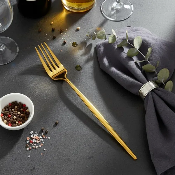 Gold_Stainless_Steel_Fork_Set_Slim_Elite_Collection_Fork_For_Home_And_Kitchen