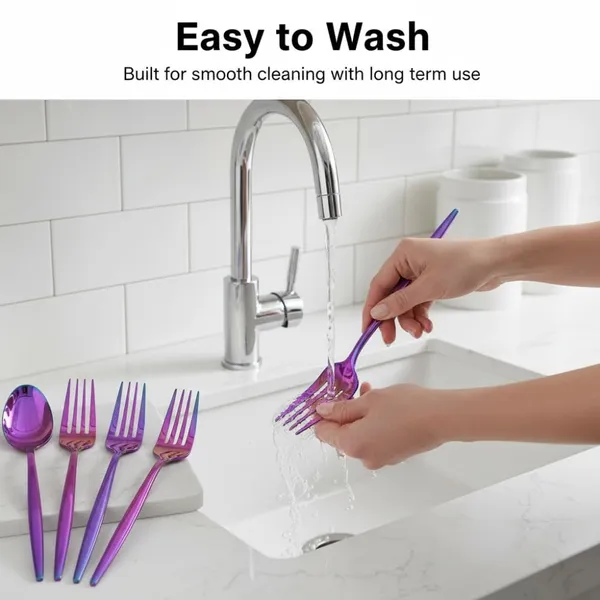 Pink_Stainless_Steel_Fork_Set_Slim_Elite_Collection_Fork_For_Home_And_Kitchen