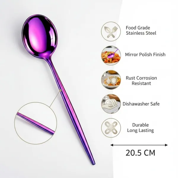 Pink_Stainless_Steel_Spoon_Set_Slim_Elite_Collection_Spoon_For_Home_And_Kitchen