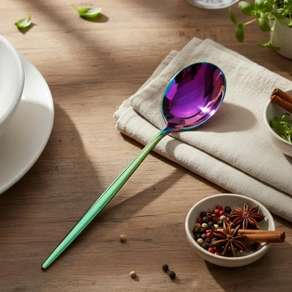 Rainbow_And_Green_Stainless_Steel_Spoon_Set_Slim_Elite_Collection_Spoon_For_Home_And_Kitchen