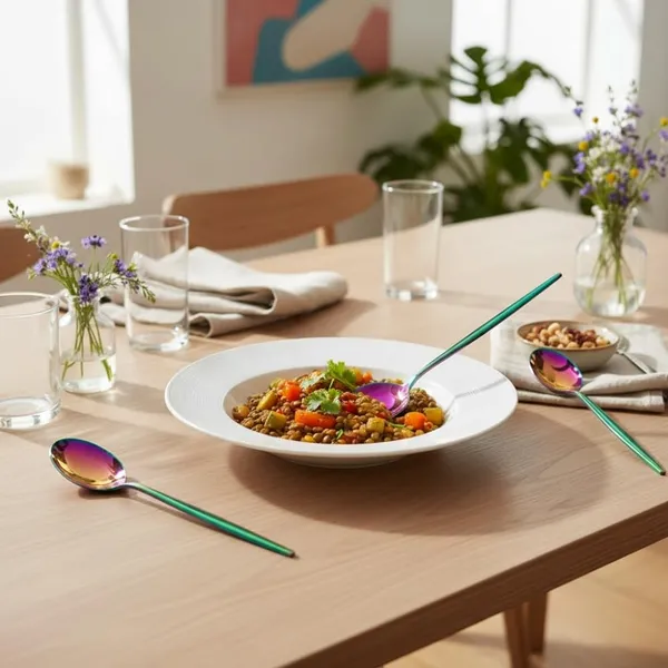Rainbow_And_Green_Stainless_Steel_Spoon_Set_Slim_Elite_Collection_Spoon_For_Home_And_Kitchen