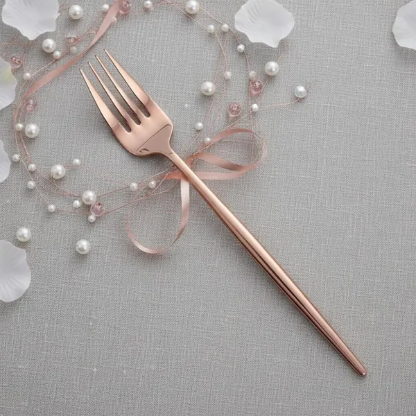 Rose_Gold_Stainless_Steel_Fork_Set_Slim_Elite_Collection_Fork_For_Home_And_Kitchen