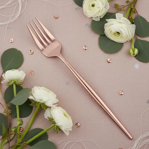 Rose_Gold_Stainless_Steel_Fork_Set_Slim_Elite_Collection_Fork_For_Home_And_Kitchen