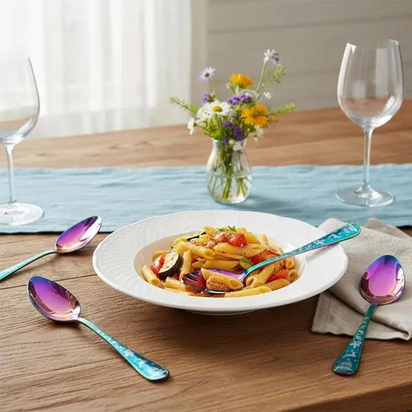 Rainbow_Stainless_Steel_Spoon_Set_Celebration_Collection_Spoon_For_Home_And_Kitchen