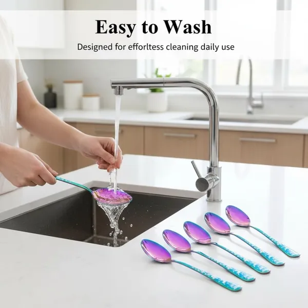 Rainbow_Stainless_Steel_Spoon_Set_Celebration_Collection_Spoon_For_Home_And_Kitchen