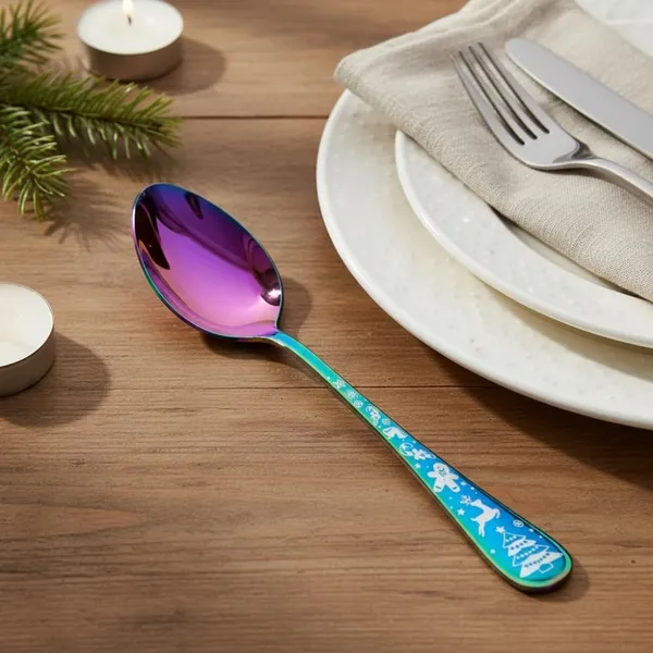 Rainbow_Stainless_Steel_Spoon_Set_Celebration_Collection_Spoon_For_Home_And_Kitchen