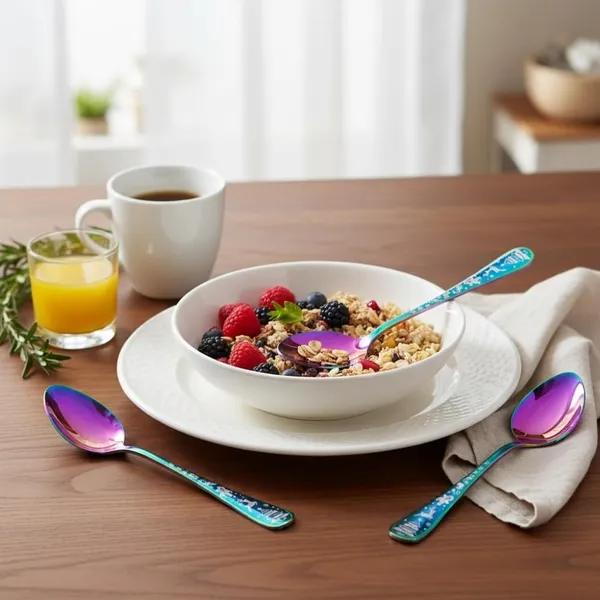 Rainbow_Stainless_Steel_Spoon_Set_Celebration_Collection_Spoon_For_Home_And_Kitchen