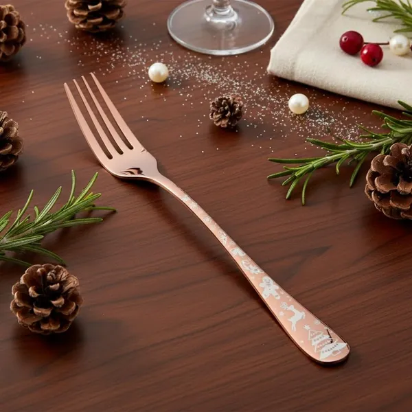Rose_Gold_Stainless_Steel_Fork_Set_Celebration_Collection_Fork_For_Home_And_Kitchen