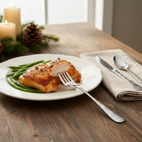 Silver_Stainless_Steel_Fork_Set_Celebration_Collection_Fork_For_Home_And_Kitchen