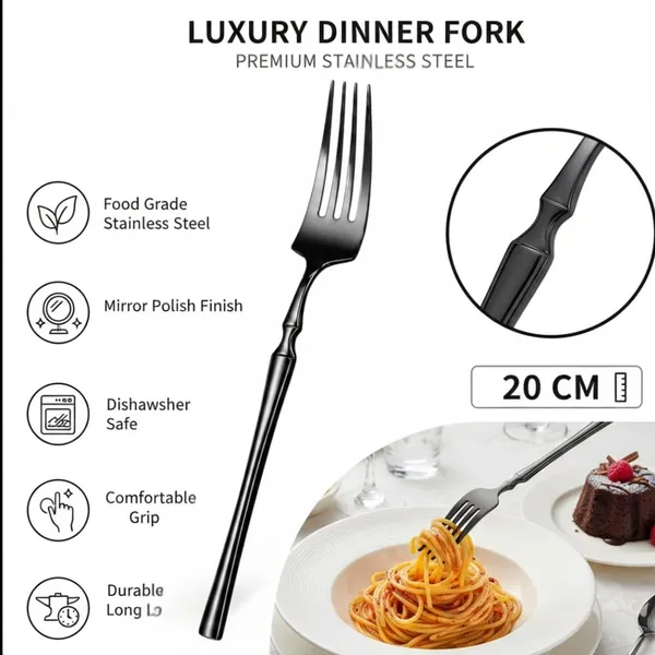 Black_Stainless_Steel_Fork_Set_Elegance_Collection_Fork_For_Home_And_Kitchen